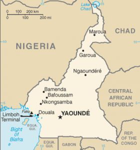 Carte du Cameroun