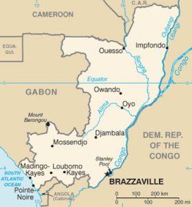 Carte du Congo
