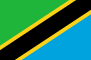 Drapeau de Tanzanie